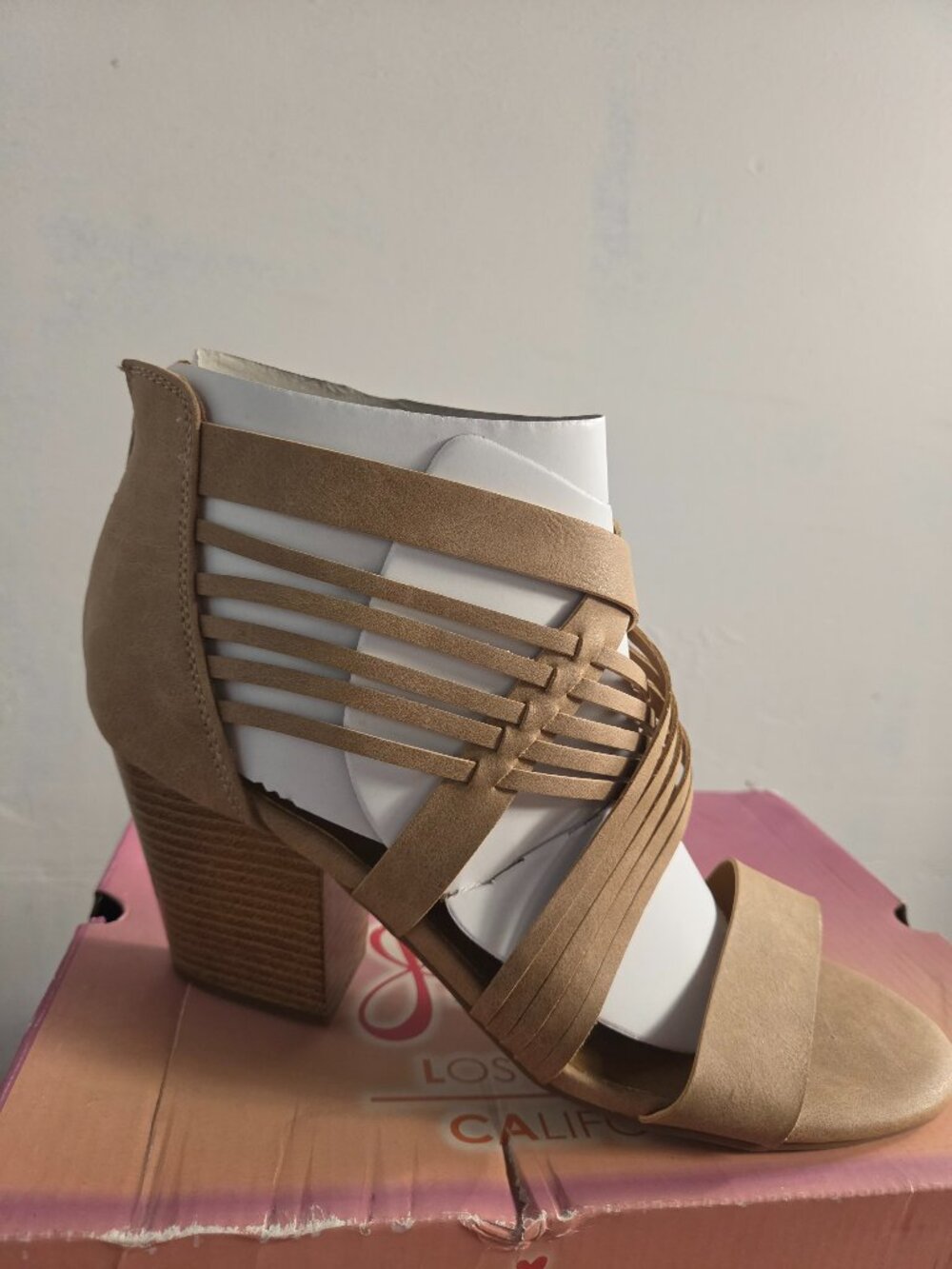 Jellypop "Noah" Women's Heeled Sandals, Sz 9.5